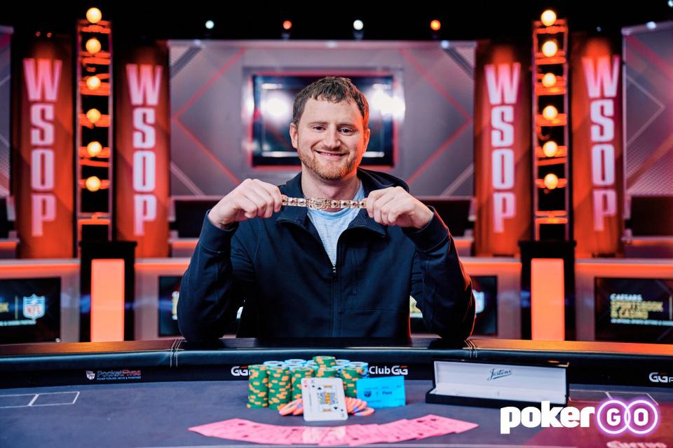 David Peters wins at the 2022 World Series of Poker